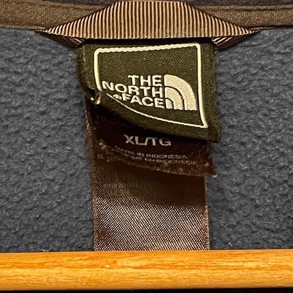 The North Face Men’s XL Fleece Jacket | Navy Denali Style Full Zip Cold Weather - Picture 3 of 8